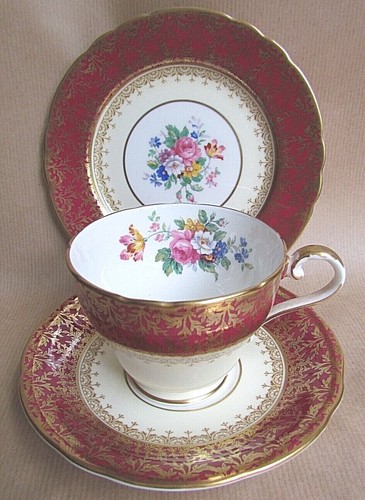 Aynsley coventry burgundy 7840 - aynsley,