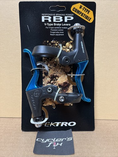Nos tektro anodized alloy bike - anodized,
