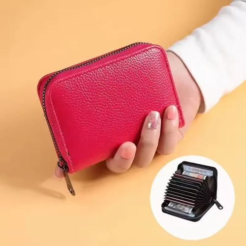 Leather card holder - card,