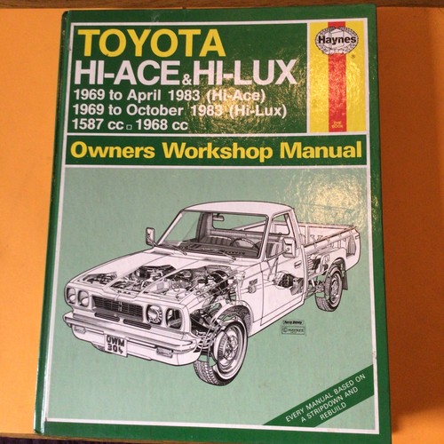 Haynes toyota lux - &, hi-lux
