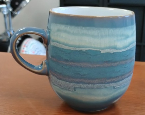 Denby azure coast - azure, curve