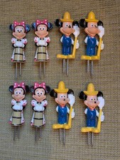 Vintage Disney Mickey and Minnie Mouse Cake Toppers