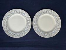 WEDGWOOD DOLPHINS 6" SIDE PLATES X 2 VERY GOOD CONDITION