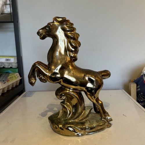 Ceramic horse figurine - horse, in