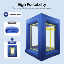 Inflatable money machine booth - inflatable,
