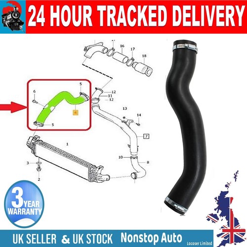 Turbo intercooler hose - turbo, pipe