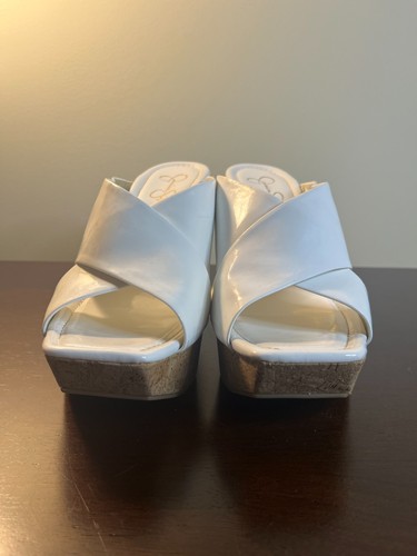 Jessica simpson white patent - jessica,