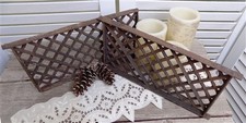 2 Flat Cast Iron Grates
