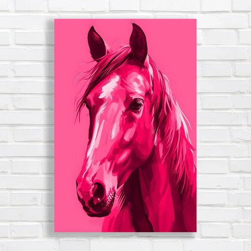 Vibrant horse colorful - vibrant,