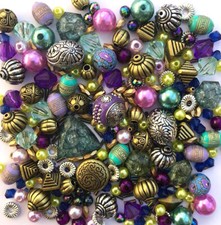 Purple Jewellery Making Beads