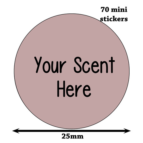 Mini wax melts candle - wax,
