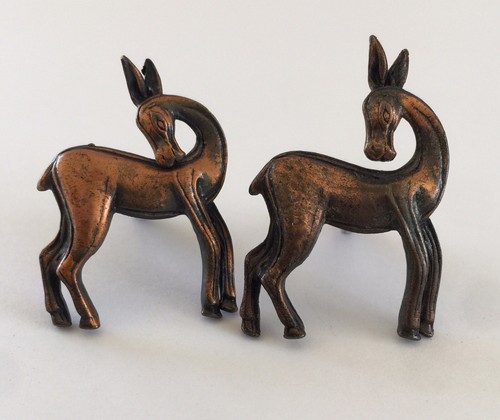 Men copper horse cuff - horse,