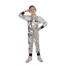 FORUM ASTRONAUT FANCY DRESS COSTUME SPACEMAN SILVER SPACESUIT AGE 8-10 RUBIES