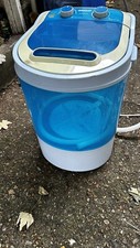 3KG LOAD PORTABLE MINI WASHING MACHINE CARAVAN/ motorhome ￼CAMPING 230V 