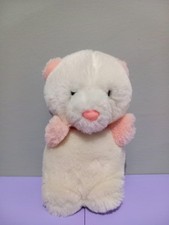 Vintage Pink And White Fluffy