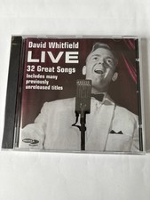 David Whitfield - Live - CD