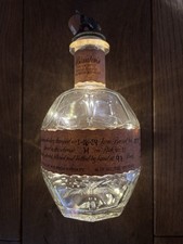 Blantons bourbon whiskey, empty bottle with stopper letter N x2 & P x2 available