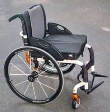 Quickie Helium wheelchair with One Arm Drive 