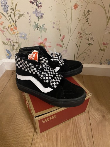 Black old school vans boots - school,