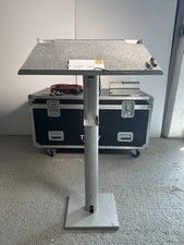 A Standard Height Pole Lecturn Including a 5star Flightcase