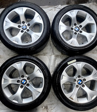 4 x Genuine BMW 17" Alloy Wheels  | OEM BMW Rims | 5x120 | 225/50R17 Tyres