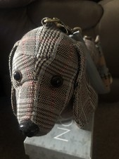 Fuzzy Nation Grey Suited Dachshund Dog Shoulder Bag - NEW Boxed - RRP £39.99
