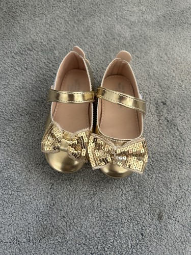 Baby girls gold bow - baby,