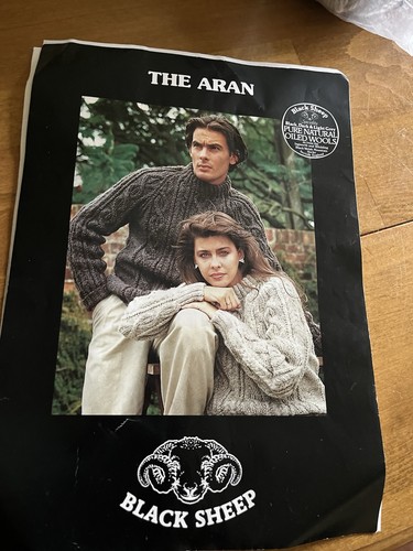 Black sheep the aran wool - aran,