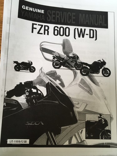 Yamaha fzr 600 workshop - 600,