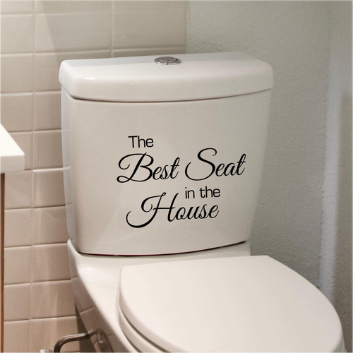 Funny toilet sticker - toilet, the
