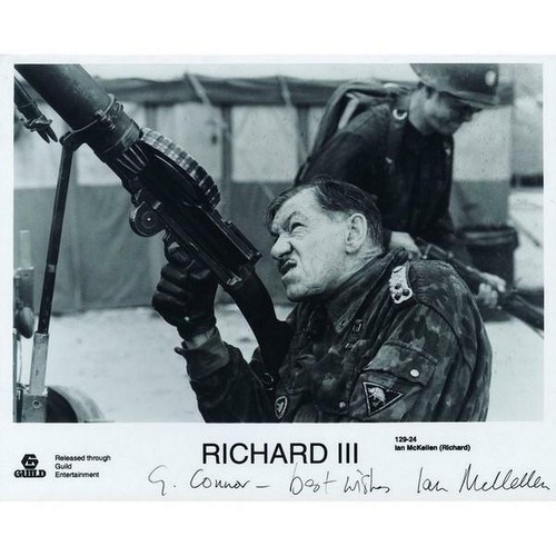 Ian mckellen autograph - ian,