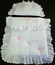 COACH BUILT PRAM BEDDING SET +