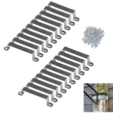Pack of 20 Galvanised Steel