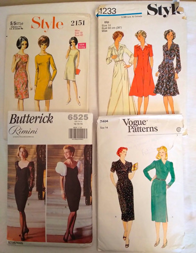 Vintage womens dress sewing - 4,