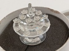 Swarovski SCS 1987-1992 Anniversary Crystal Carousel Figurine Approx. 5 cm tall