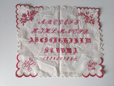 Linen embroidery cloth folk