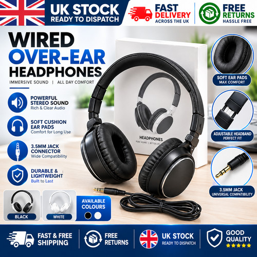 Wired headphone over - wired, ear