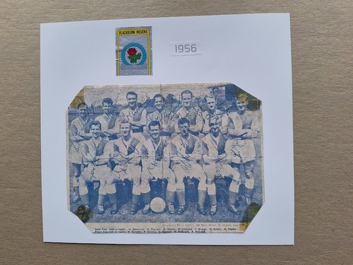 Blackburn rovers 1956 squad - blackburn,