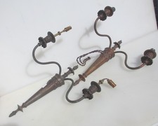 Large Victorian Brass Wall