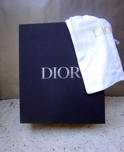 Dior blue shoe box with - dior,