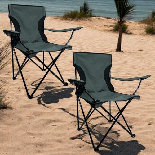 Folding camping chairs - 2,