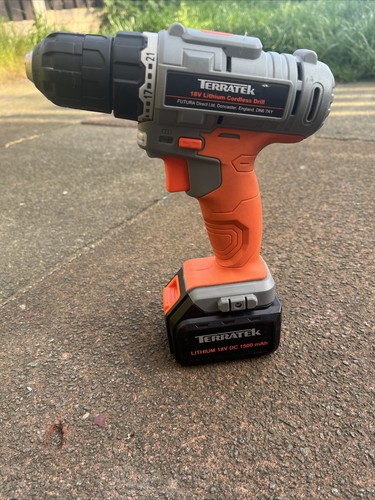 Terratek 18v cordless drill - terratek,