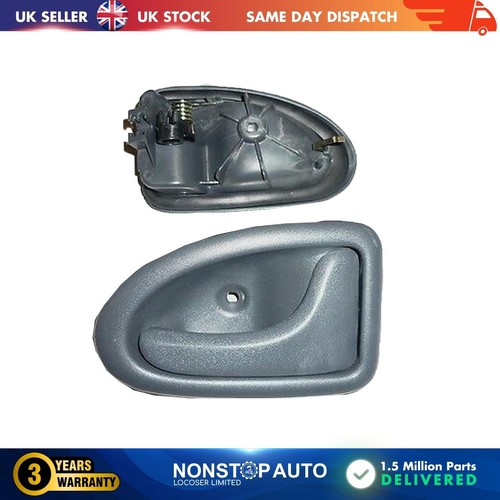 Door handle interior grey - door,