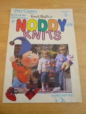Peter Gregory Knitting Pattern Booklet Enid Blyton's Noddy Knits Toys & Jumpers