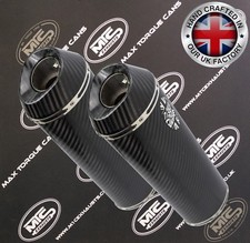 CAGIVA RAPTOR 1000cc Carbon Road legal / Race Performance Motorbike Exhausts