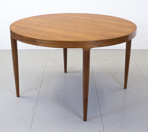 Danish teak round extending - round,