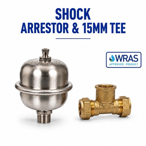 15mm shock arrestor - x, 1/2