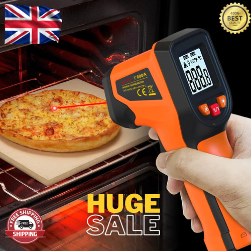 Laser infrared thermometer - laser,