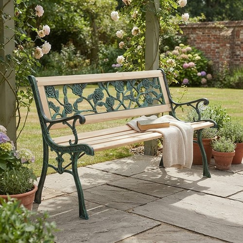 Durable seater garden bench - durable, 3-seater