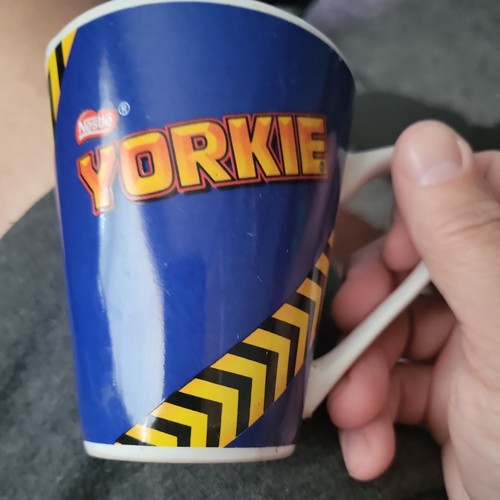 Nestle yorkie mug rare retro - nestle,